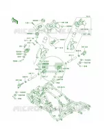 Frame pour Kawasaki Mojave 250 1999
