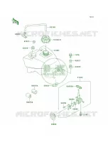 Fuel Tank pour Kawasaki Mojave 250 1999