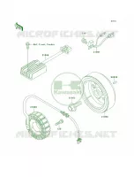 Generator pour Kawasaki Mojave 250 1999