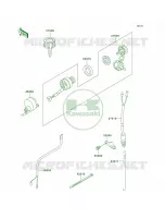 Ignition Switch pour Kawasaki Mojave 250 1999