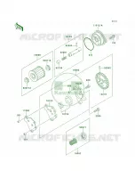 Oil PumpOil Filter pour Kawasaki Mojave 250 1999