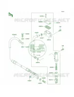Rear Master Cylinder pour Kawasaki Mojave 250 1999