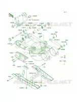 Swingarm pour Kawasaki Mojave 250 1999