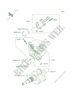 Crankshaft pour Kawasaki Teryx 750 FI 4x4 LE 2011