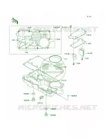 Breather CoverOil Pan pour Kawasaki Concours 2002
