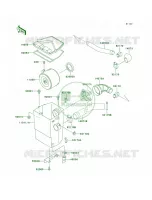 Air Cleaner pour Kawasaki MULE 2520 TURF 2007