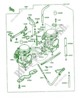 Carburetor  450 kawasaki-moto 2007 MULE 1000 7