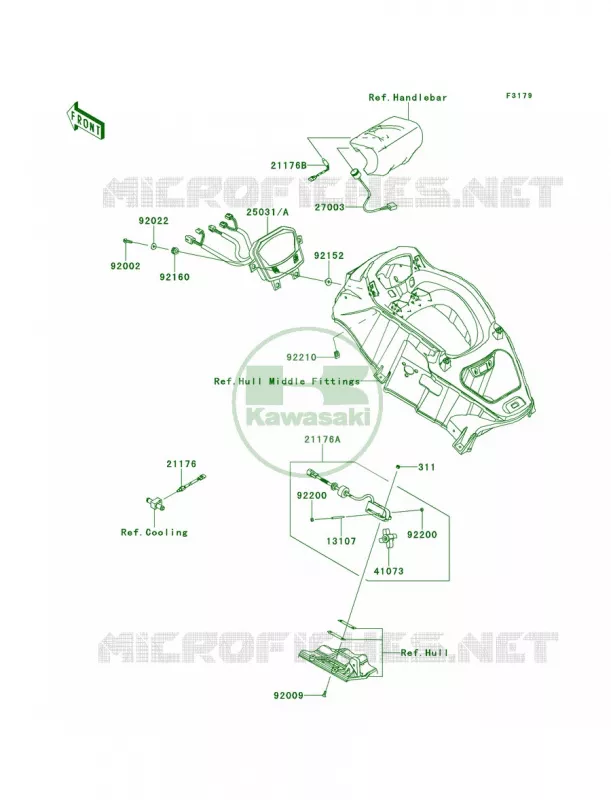 Meters Kawasaki JET SKI 1500 2013 ULTRA LX  JT1500KDF