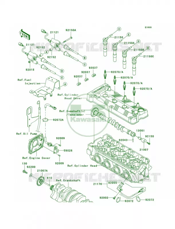 Ignition System Kawasaki JET SKI 1500 2011 ULTRA LX  JT1500GBF