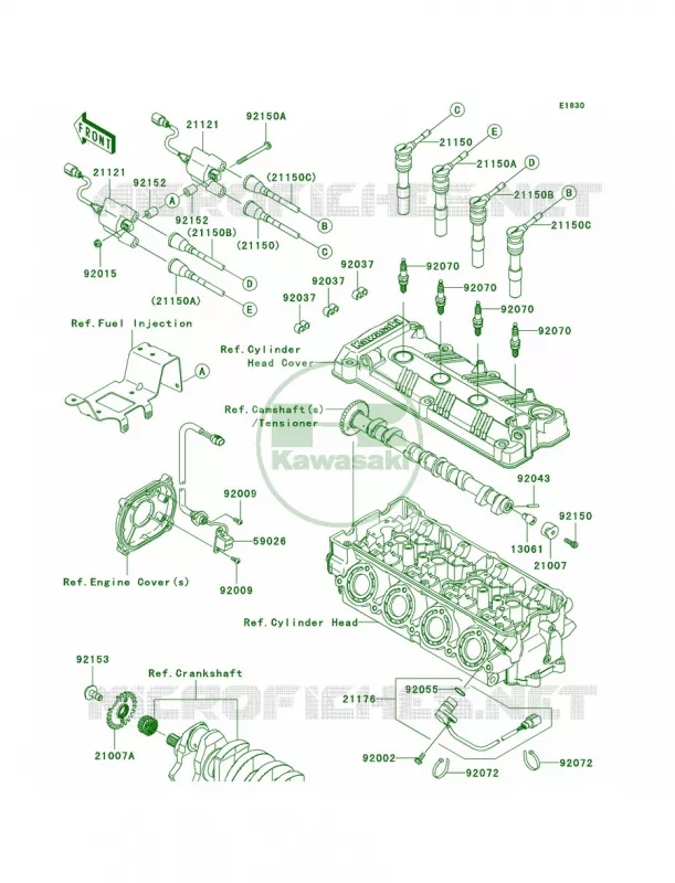 Ignition System Kawasaki JET SKI 1500 2011 ULTRA 300X  JT1500HBF