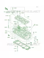 Cylinder Head pour Kawasaki ULTRA 260LX 2010