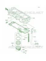 CylinderPistons pour Kawasaki ULTRA 260LX 2010
