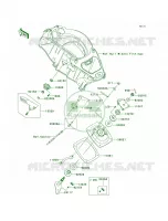 Handle Pole pour Kawasaki ULTRA 260LX 2010