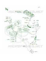 Intake Silencer pour Kawasaki ULTRA 260LX 2010