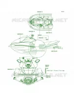 Labels pour Kawasaki ULTRA 260LX 2010
