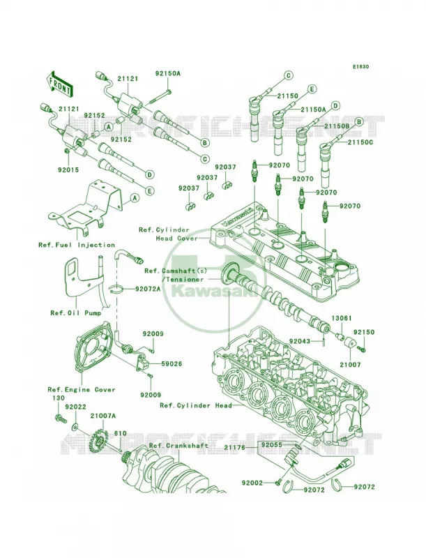 Ignition System Kawasaki JET SKI 1500 2010 ULTRA 260LX  JT1500FAF