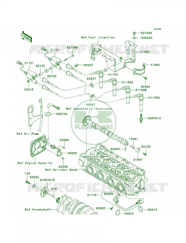 Ignition System Kawasaki JET SKI 1500 2009 STX-15F  JT1500A9F