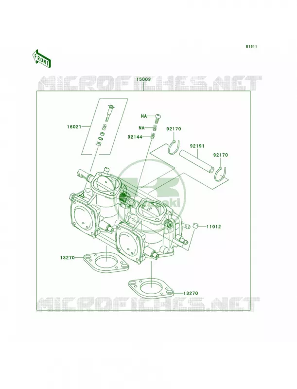 Carburetor Kawasaki JET SKI 800 2008 800 SX-R  JS800A8F