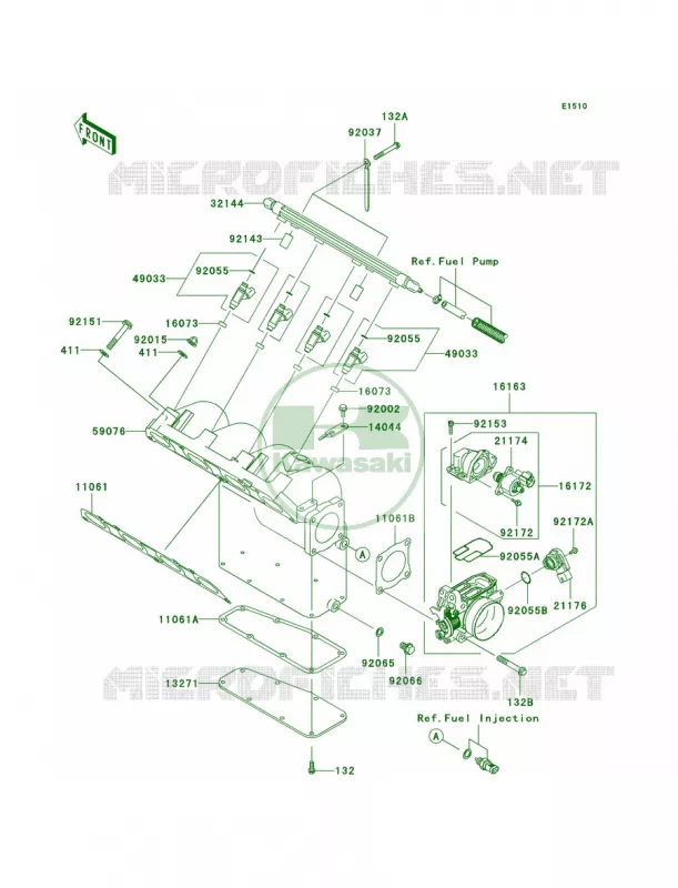 Throttle Kawasaki JET SKI 1200 2006 STX-12F  JT1200D6F