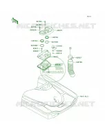 Hull Rear Fittings pour Kawasaki ULTRA 150 2005