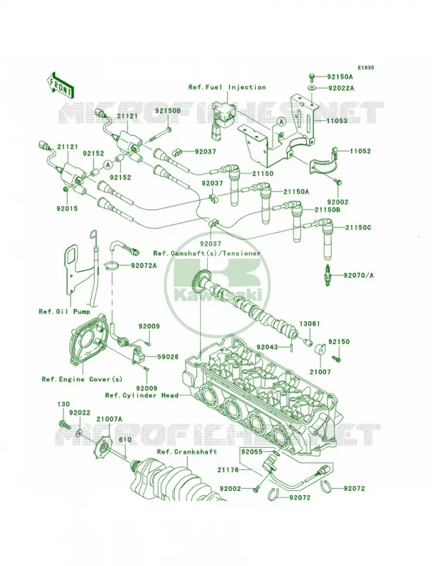 Ignition System Kawasaki JET SKI 1200 2005 STX-12F  JT1200-D1