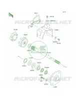 Drive Shaft pour Kawasaki 900 STX 2005