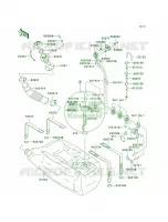 Fuel Tank pour Kawasaki 900 STX 2005