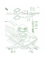 Hull Rear Fittings pour Kawasaki 900 STX 2005