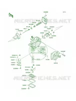 Carburetor Parts pour Kawasaki 900 STX 2003