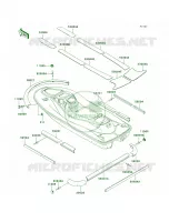 Pads pour Kawasaki 900 STX 2003