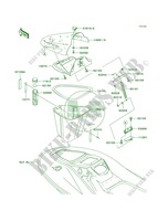 Hull Front Fittings pour Kawasaki 1200 STX-R 2002