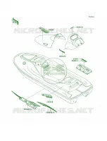 DecalsJT900 B4 pour Kawasaki 900 STS 2002