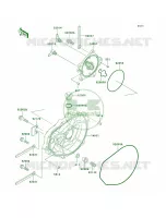 Engine Covers pour Kawasaki 900 STS 2002