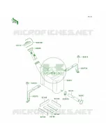 Oil Tank pour Kawasaki 900 STS 2002