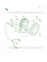 Generator pour Kawasaki 900 STS 2001