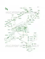 Handle Pole pour Kawasaki 900 STS 2001