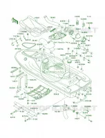 Hull pour Kawasaki 900 STS 2001