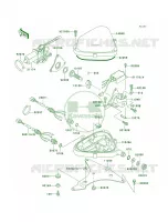 Control pour Kawasaki 1100 ZXI 1999