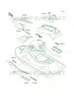 DecalsJH1100 A1 pour Kawasaki 1100 ZXI 1999