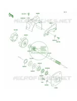 Drive Shaft pour Kawasaki 1100 ZXI 1999
