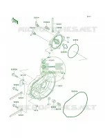 Engine Covers pour Kawasaki 1100 ZXI 1999
