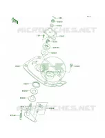 Handle Pole pour Kawasaki 1100 ZXI 1999