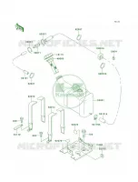 Oil TankJH1100 A1 pour Kawasaki 1100 ZXI 1999