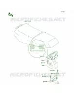 Seat pour Kawasaki 1100 ZXI 1999