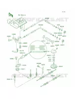 Cables pour Kawasaki 1100 ZXI 1997