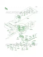 Carburetor Parts JHT10AE006977 pour Kawasaki 1100 ZXI 1997