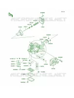 Carburetor PartsJH1100 A5 pour Kawasaki 1100 ZXI 1997