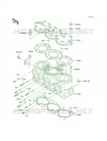 Cylinder HeadCylinder pour Kawasaki 1100 ZXI 1997