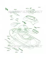 DecalsJH1100 A2 pour Kawasaki 1100 ZXI 1997