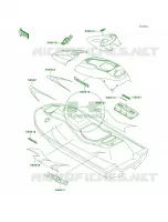 DecalsJH1100 A4 pour Kawasaki 1100 ZXI 1997